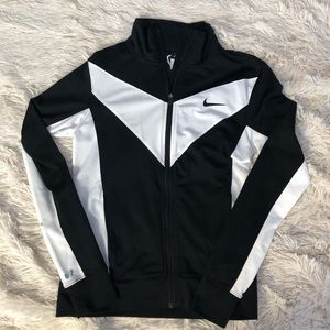 Black and White Nike Jacket